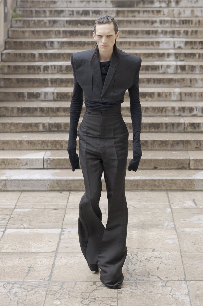 RARE SIZE 56 / RICK OWENS HEAVY COTTON TE PANTS / SS24 LIDO